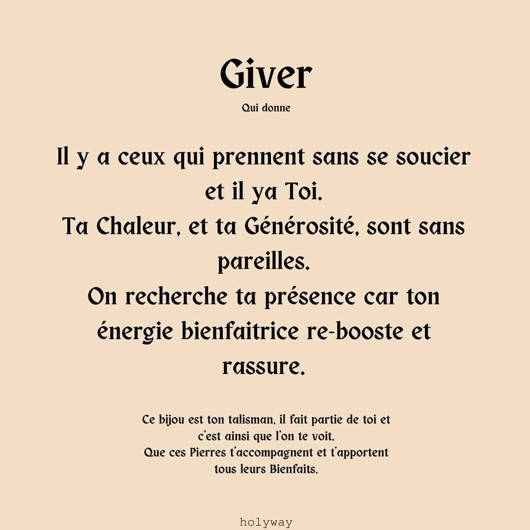 🤎✨GIVER✨🤎 Bracelet