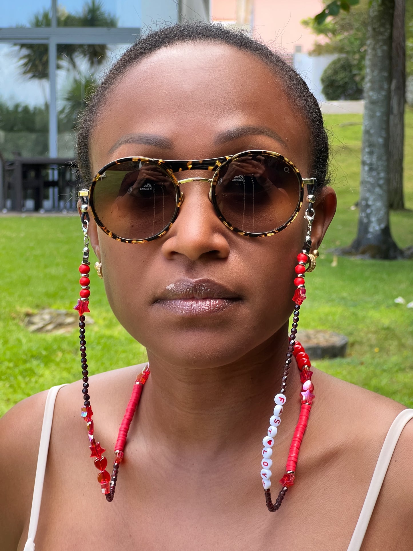 HolySing chaine de lunettes "Fast Love"