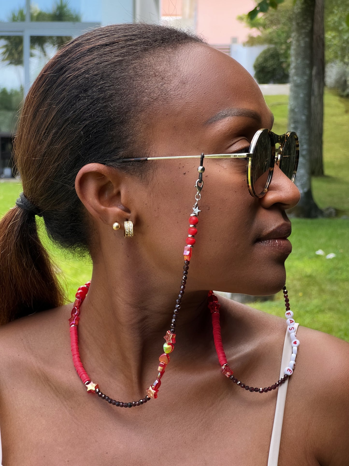 HolySing chaine de lunettes "Fast Love"