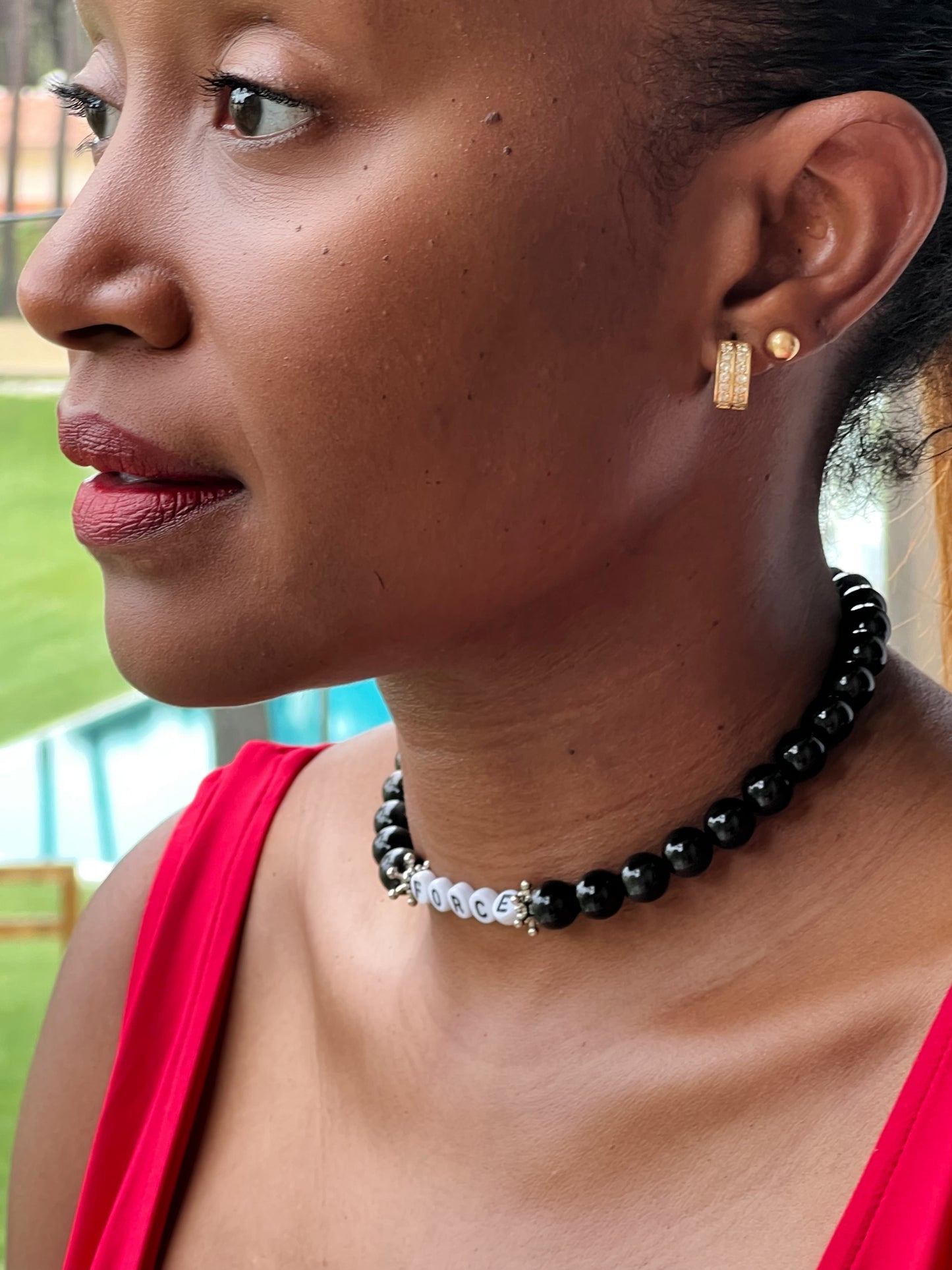 HolyChok Collier ras de cou FORCE