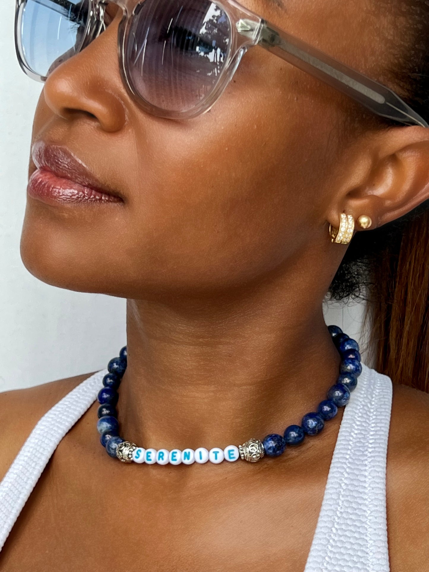 HolyChok Collier ras de cou SERENITE